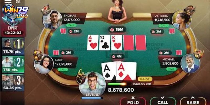 Straddle chỉ áp dụng trong ván đấu Poker không giới hạn